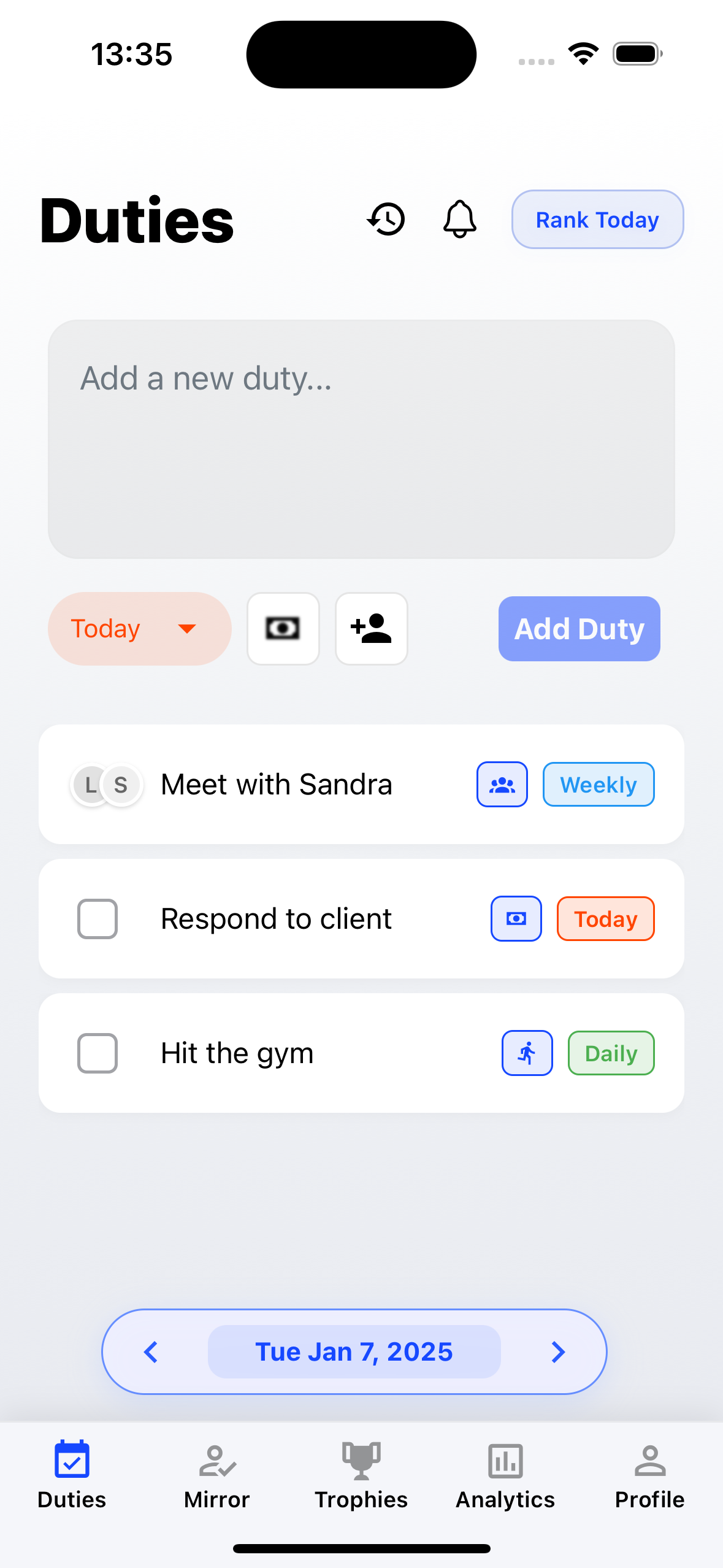Instagrit App Screenshot